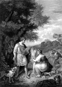 30 Ruth 02 Boaz tells Ruth not to glean in any other field