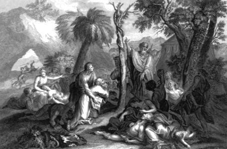 24 Numbers 20 v09 Moses made a Serpent of brass