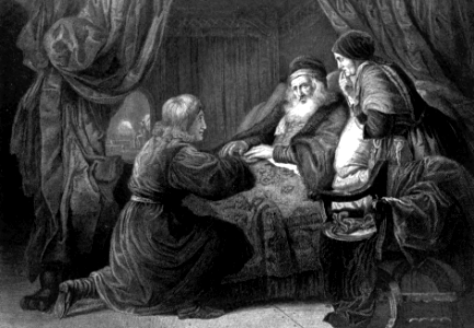 08 Genesis 27 v22 The voice is Jacobs voice but the hands