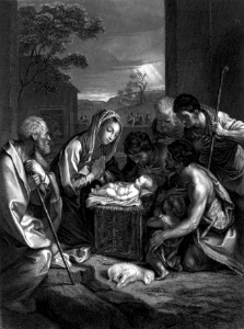 02 Luke 02 v16 The Shepherds found Mary and Joseph, and the babe lying in a Manger