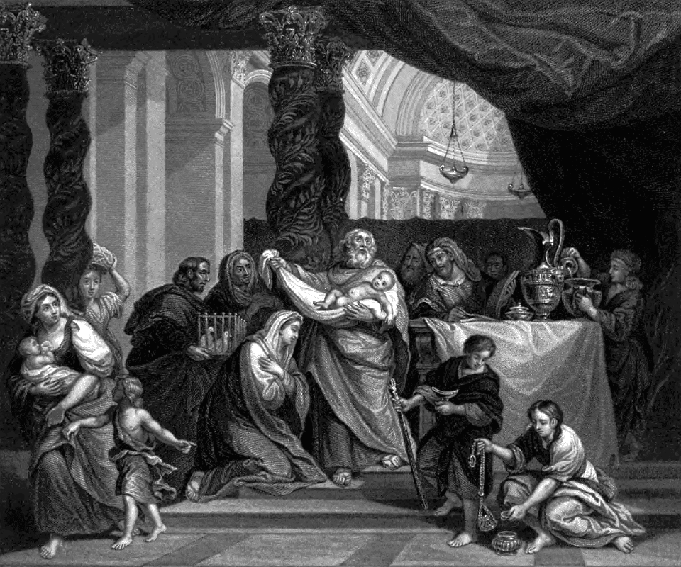 03 Luke 02 Simeon blesses Jesus