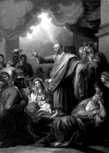 53 Acts 02 v14 Peter Speaks at Pentecost