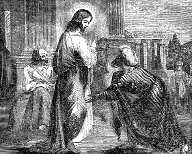 05 Jairus pleads for Christ to heal his daughter