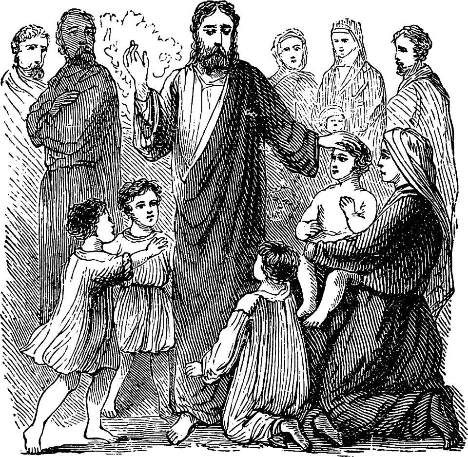 10 Christ blessing the Children