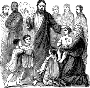 10 Christ blessing the Children