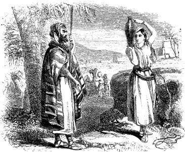05 Genesis 24 v15-16 Eliezer meets Rebekah