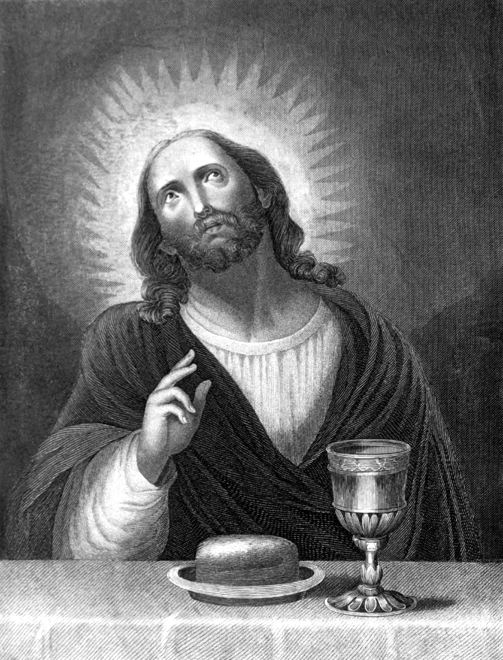 08 Jesus with the Bread and Wine