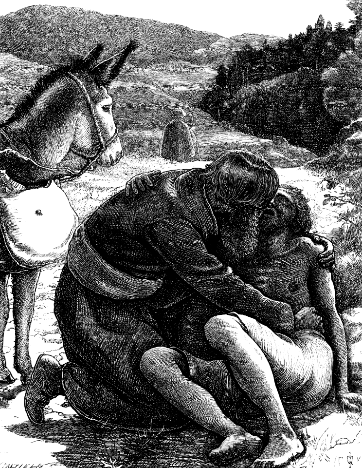 08 Luke 10 - The Good Samaritan - Free Stock Illustrations | Creazilla