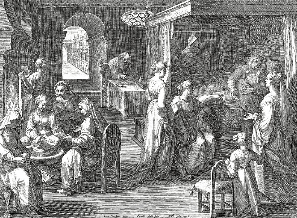 04 Elizabeth gives birth to John, Zacharias writes his name