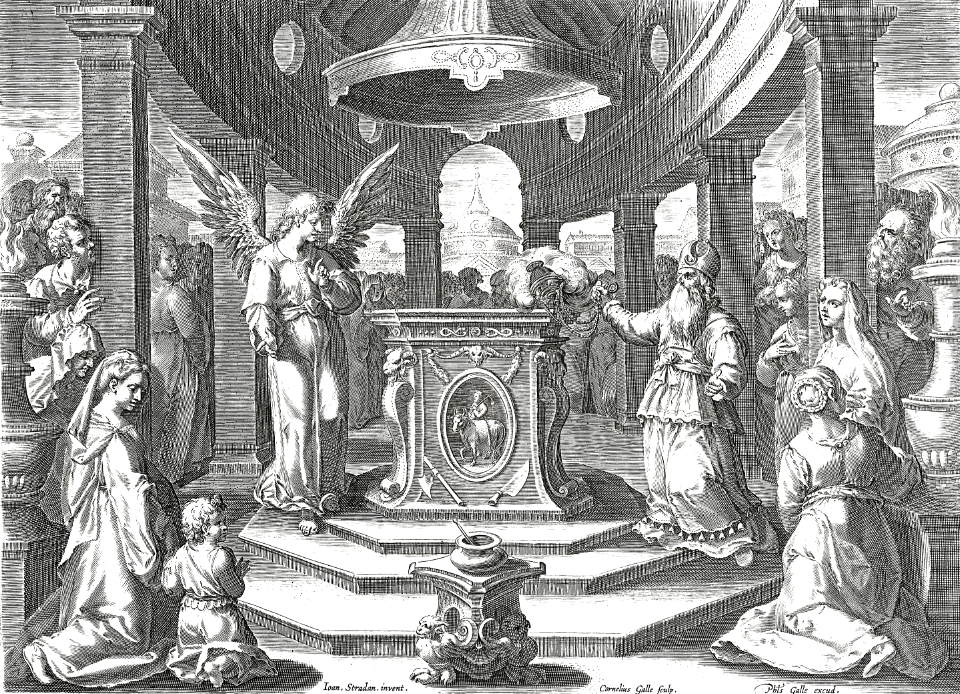 02 Luke 01 - An Angel speaks to Zacharias (prophecy of Malachi 3)