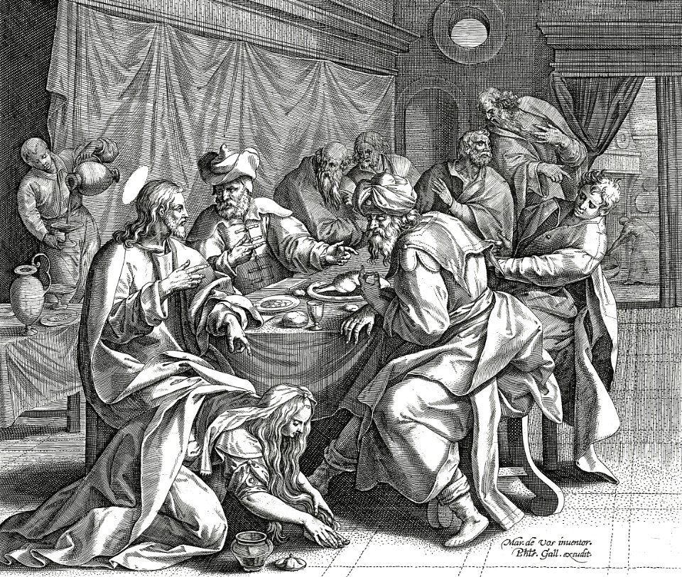17 Luke 07 - Mary washes Christs feet at Simons feast