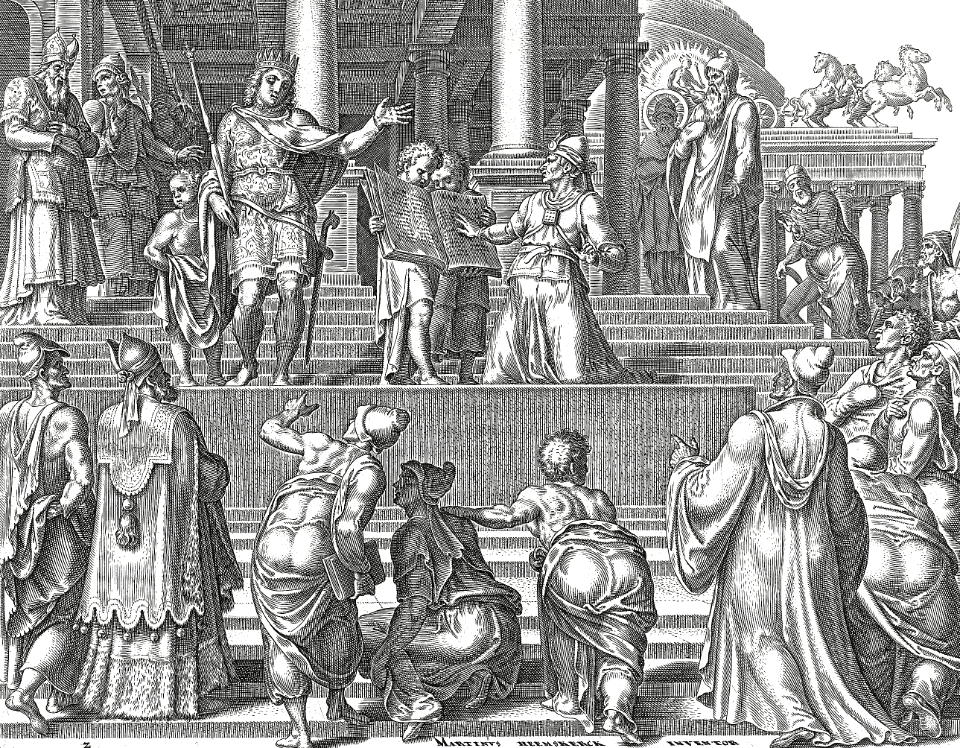 24 2 Kings 23 - Josiah has the Law read to the People
