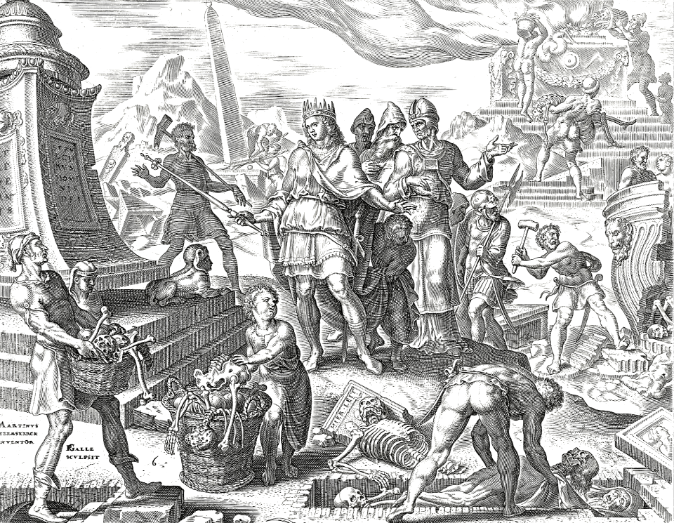 28 2 Kings 23 - They burn the Bones on the Idol Altar