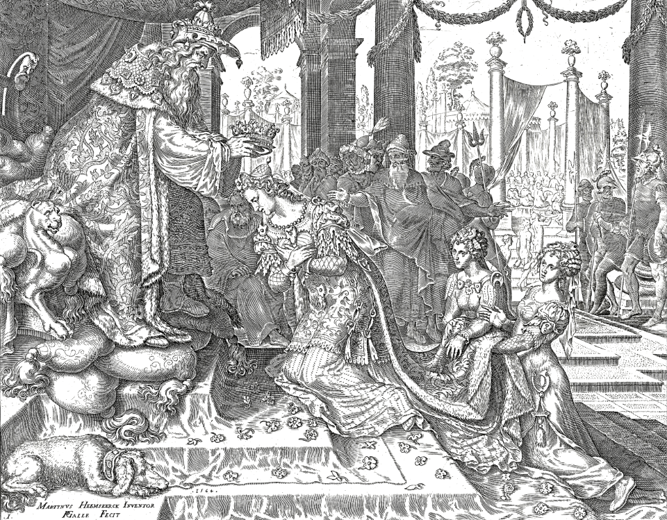 39 Ahaseurus crowns Esther