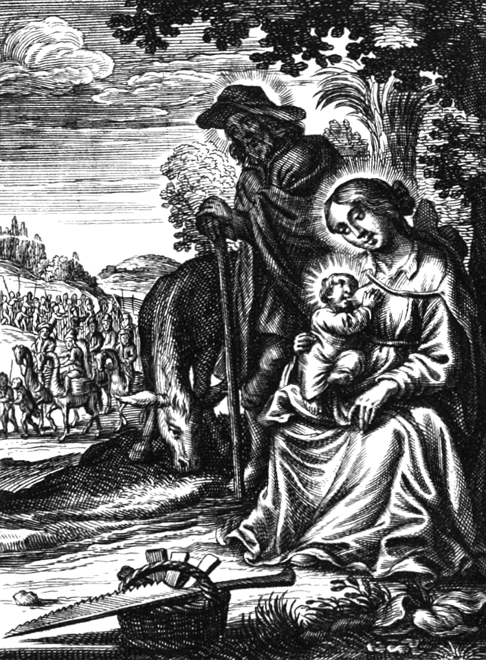 03 Matthew 02 v13 Flight into Egypt (Type - Gen 12 v10 Abram in Egypt)
