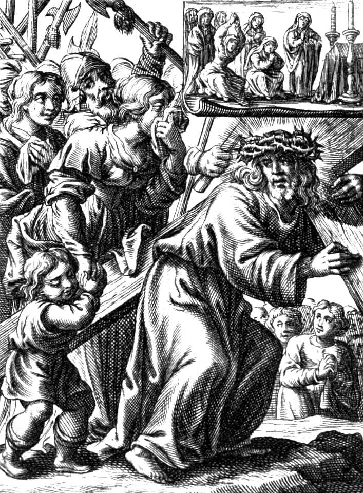 27 Luke 23 v28 The Women weep for Him (Type - 2 Chr 25 v35 Jeremiah laments for Josiah)