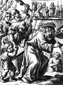27 Luke 23 v28 The Women weep for Him (Type - 2 Chr 25 v35 Jeremiah laments for Josiah)