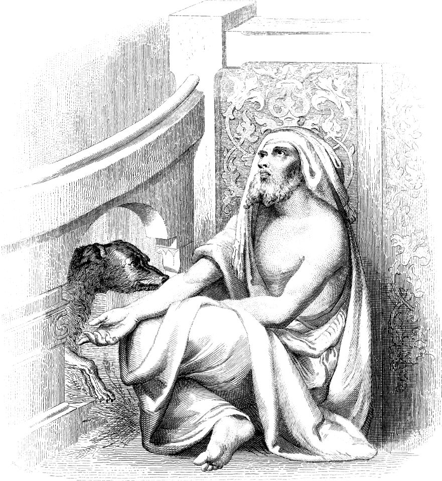 04 Luke 16 Lazarus and the Rich Man - Lazarus at the Gate