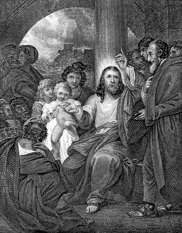 03 Luke 18 v15-17 Christ blessing the Children