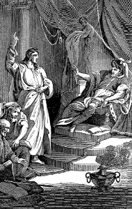 Daniel 04 v19 Daniel interpreting Nebuchadnezzars Dream