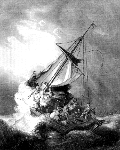 02 Storm on the Lake - Christ sleeping in the Boat