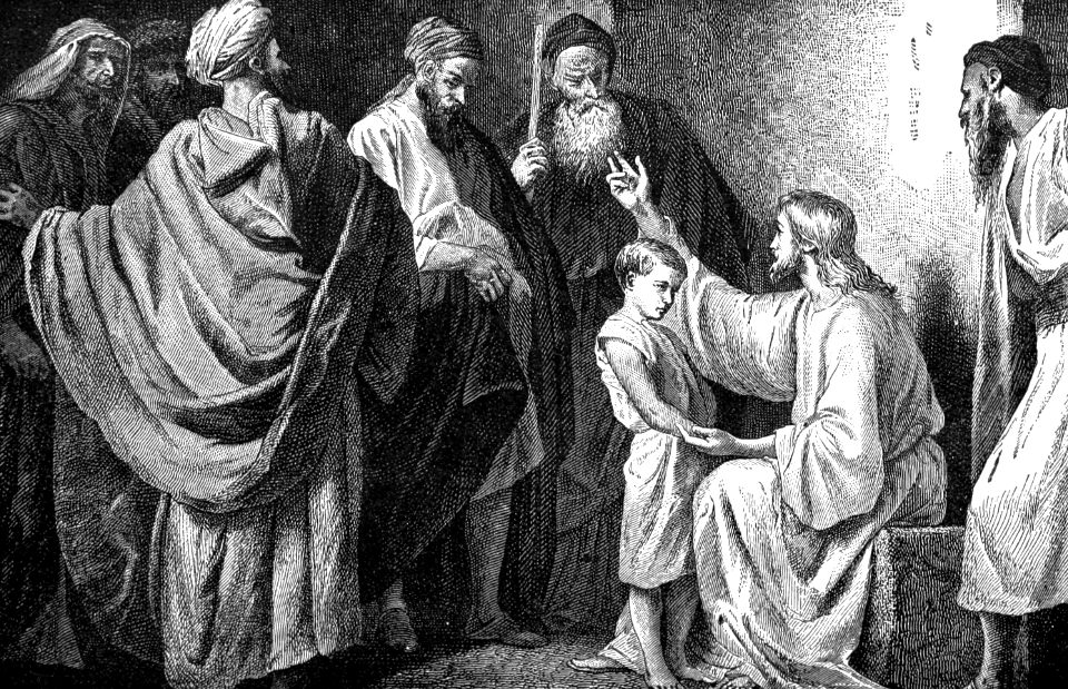 10 Jesus teaching Humility with a Child