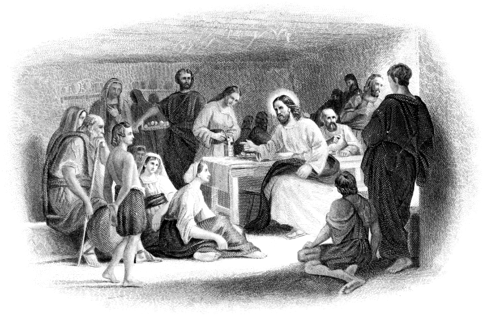 11 Christ at Bethany (with Mary and Martha)