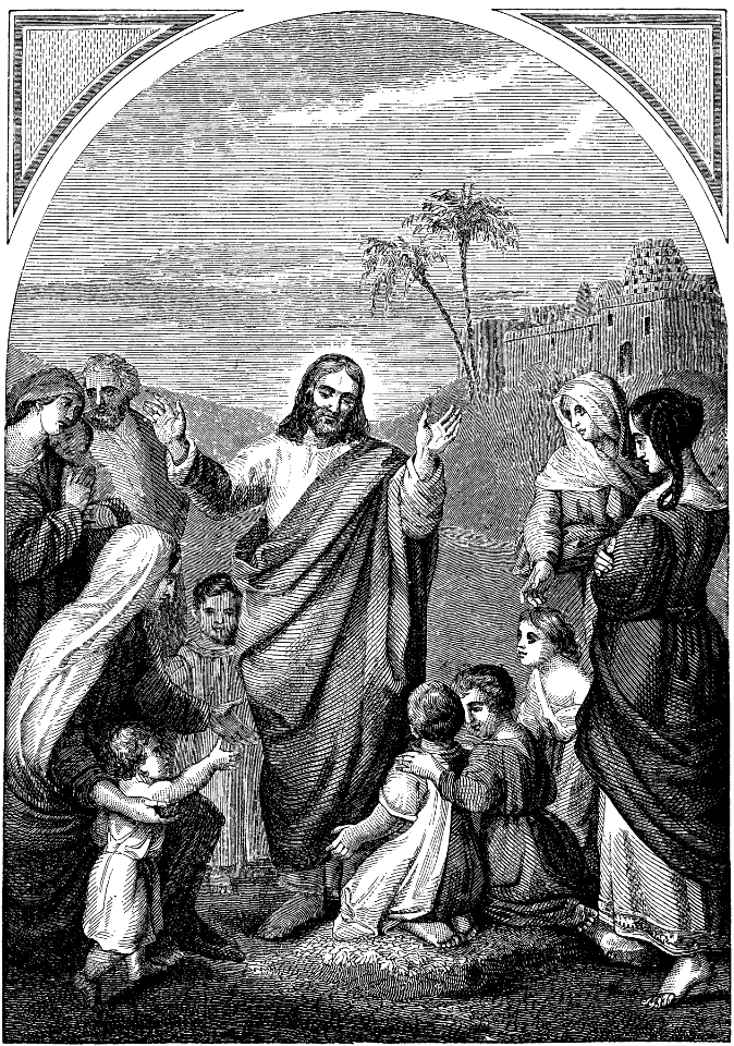 07 Christ Blessing Children