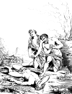 02 Genesis 04 - Abel muredered by his brother Cain