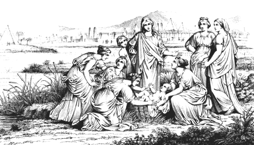 06 Exodus 02 v6 - The Finding of Moses (in a basket)