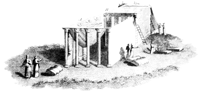12 Exodus 27 - The Tabernacle Uncovered (showing Holy and Most Holy Places)