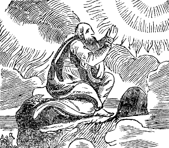 06 Moses receiving the Commandments