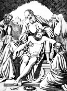 06 Laying the body of Jesus into the Tomb