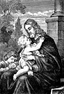28 Luke 18 v15-17 Jesus blessing the Children