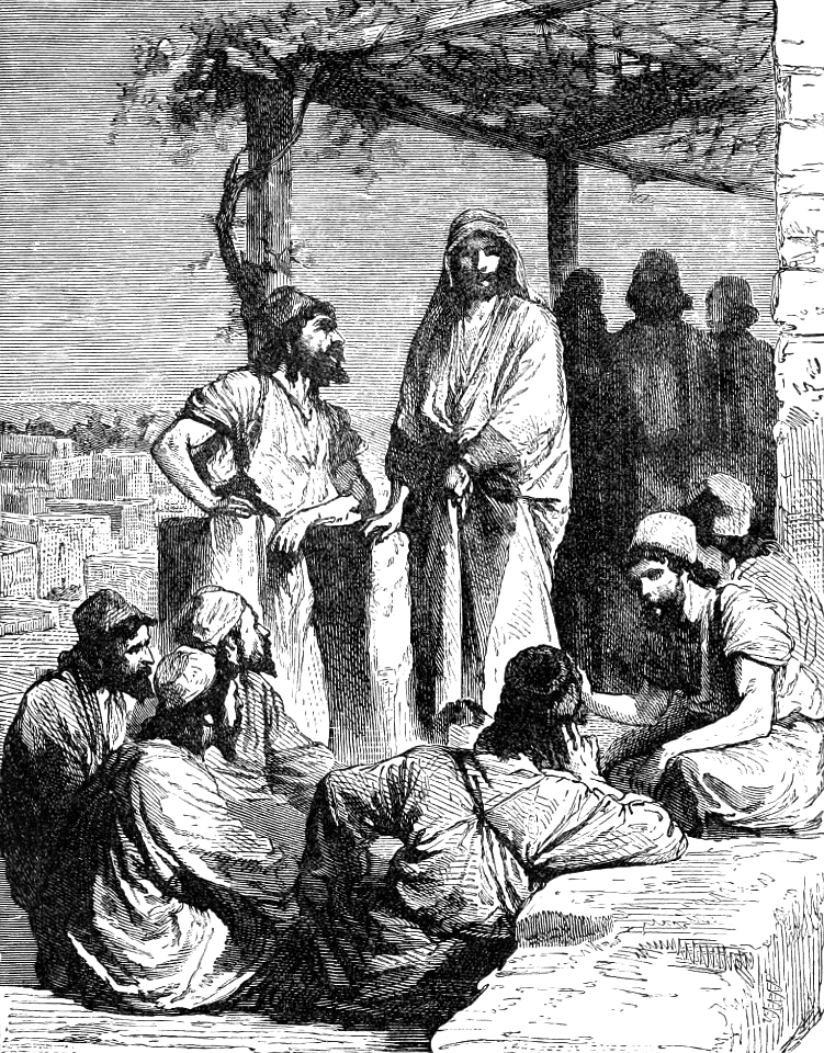 019 Jesus teaching His Disciples