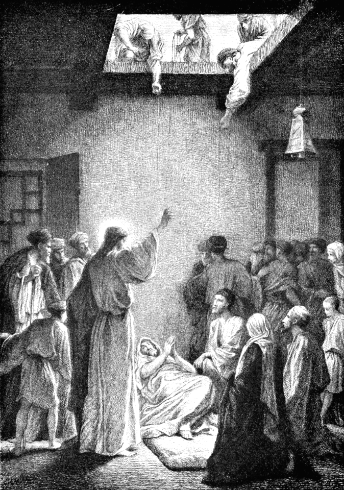 027 The Paralytic let down through the Roof - Your sins are forgiven