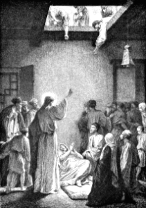 027 The Paralytic let down through the Roof - Your sins are forgiven