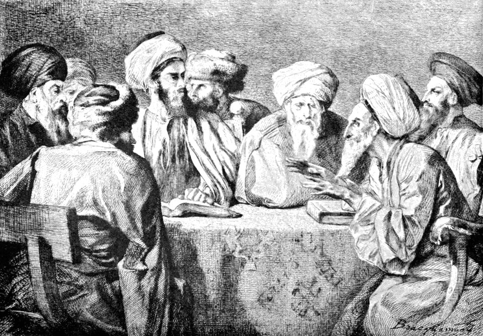 032 Matthew 12 v14 The Pharisees hold a council against Christ