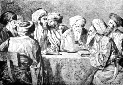 032 Matthew 12 v14 The Pharisees hold a council against Christ
