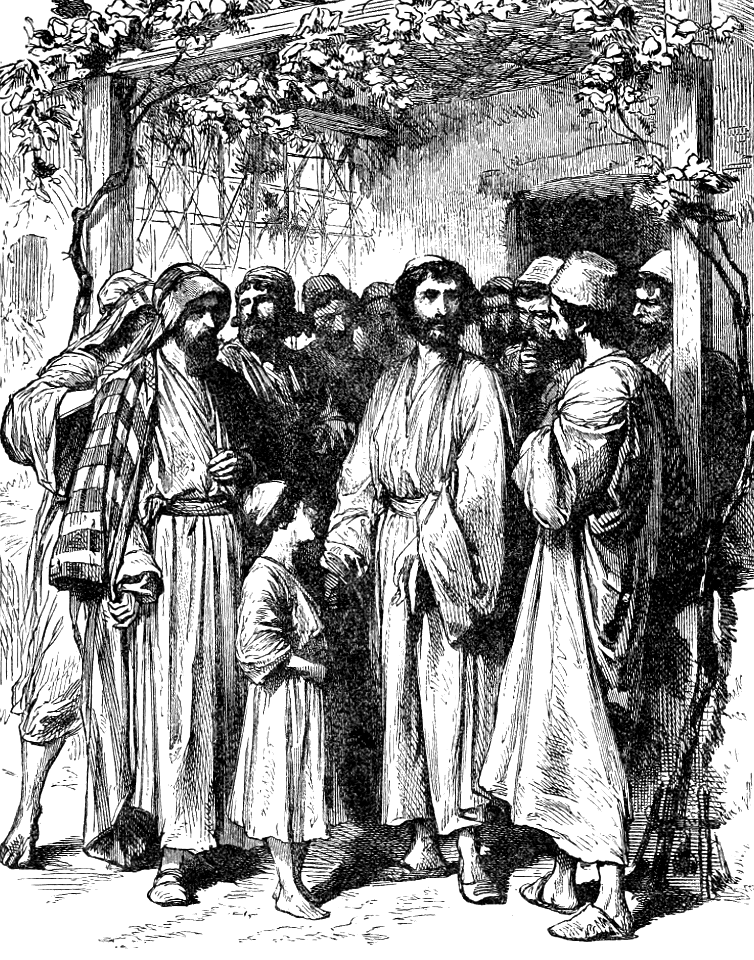 058 Matthew 18 v02 Jesus teaches Humility with a Child