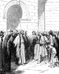 087 Matthew 20 v29-34 Jesus heals a Blind Man in Jericho