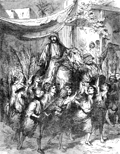 094 The Children singing Hosanna at the Triumphal Entry