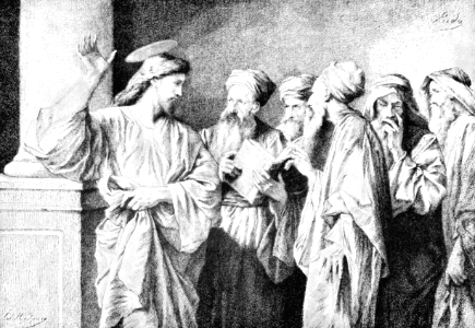 098 Matthew 21 v23 The Priests ask Christ, By what Authority do you do these things
