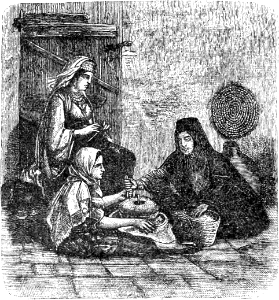 105 Two Women grinding Corn