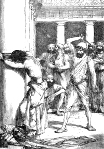 123 The Scourging. Free illustration for personal and commercial use.