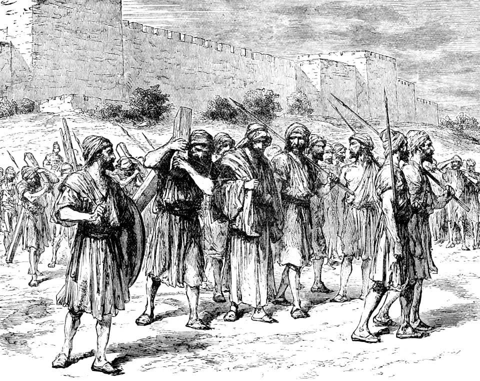 125 Jesus is led to be crucified