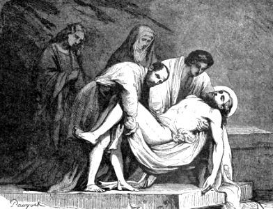 131 The Body of Jesus is laid in the Tomb