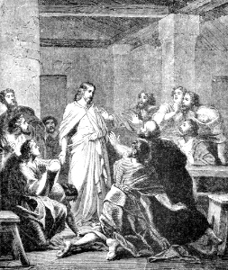 135 Luke 24 v36 Jesus appears to the Disciples - Peace be unto you
