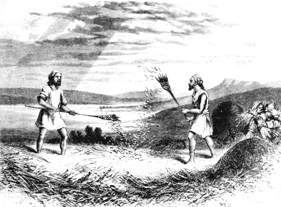 Eastern Method of Winnowing Grain