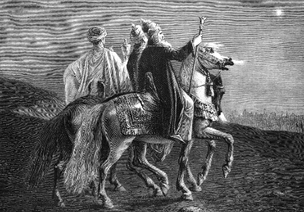 003 Wise Men following the Star in the East